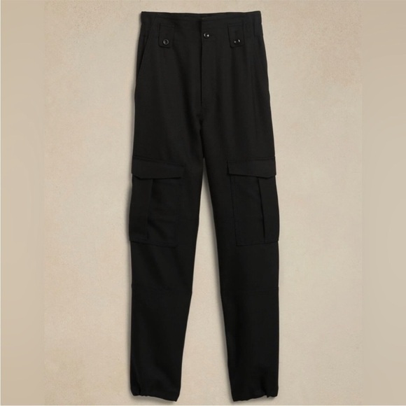 NWT! Banana Republic Black Lido Cargo Pant - Multiple Sizes - Picture 9 of 9